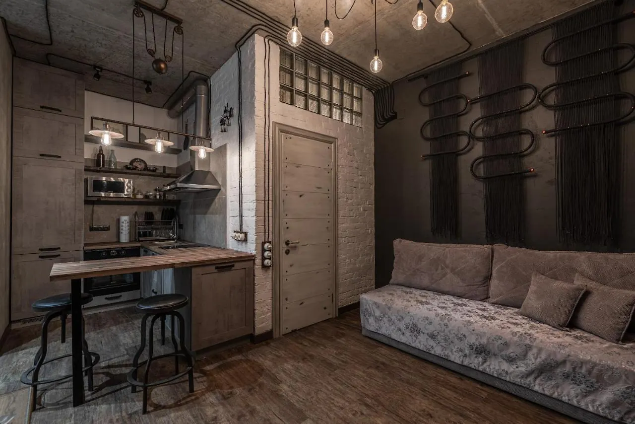 Retro Loft Apartment In The French Quarter 基輔